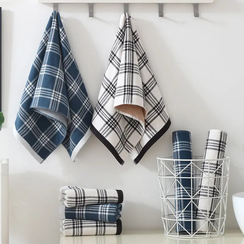 Double-Sided Cotton Terry Dish Cloths for Kitchen